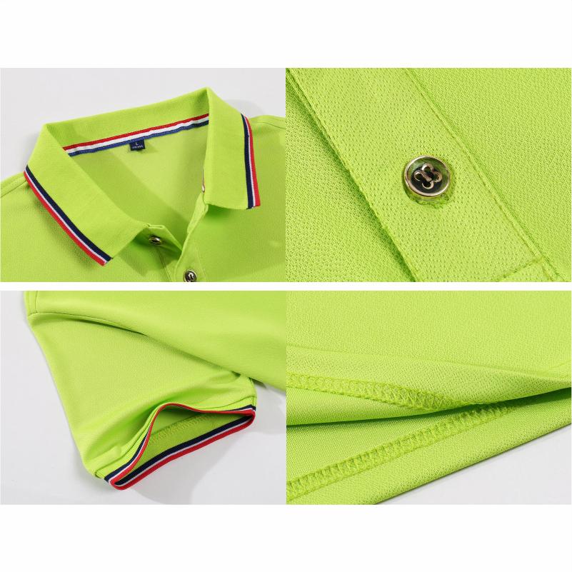 Cross Border Short Sleeved Polo From Europe Popular Summer Casual Lapel Large Size High-Quality