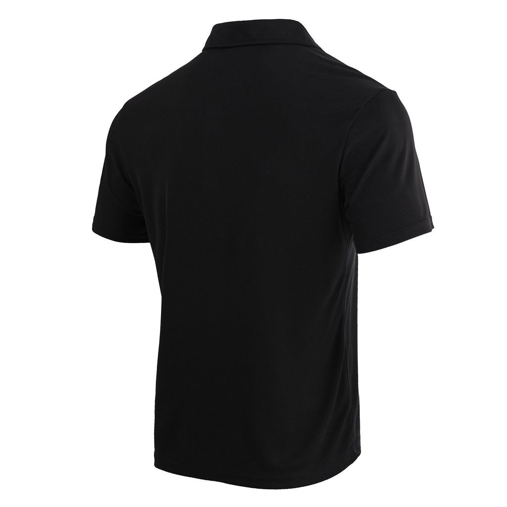 5-piece mens summer solid color short sleeved polo shirt breathable quick drying short sleeved top