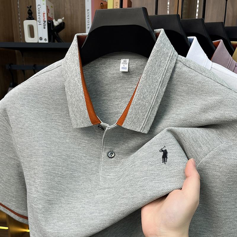 100 cotton fashionable T-shirt summer new mens short sleeve luxury custom designer brand Pony