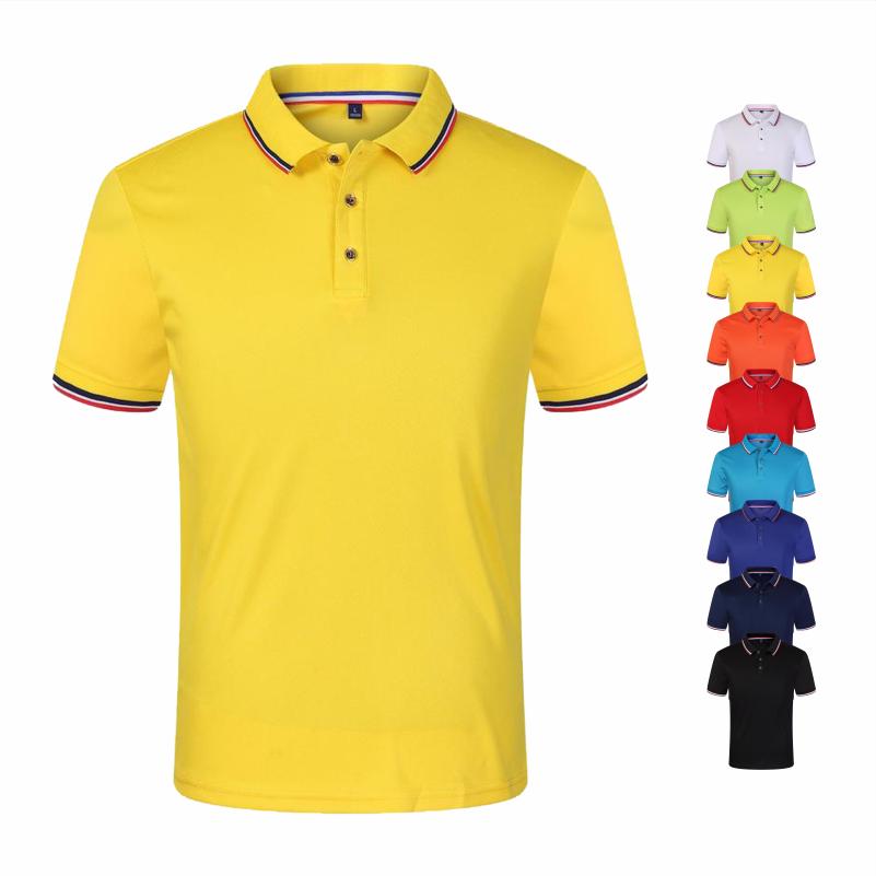 Cross Border Short Sleeved Polo From Europe Popular Summer Casual Lapel Large Size High-Quality