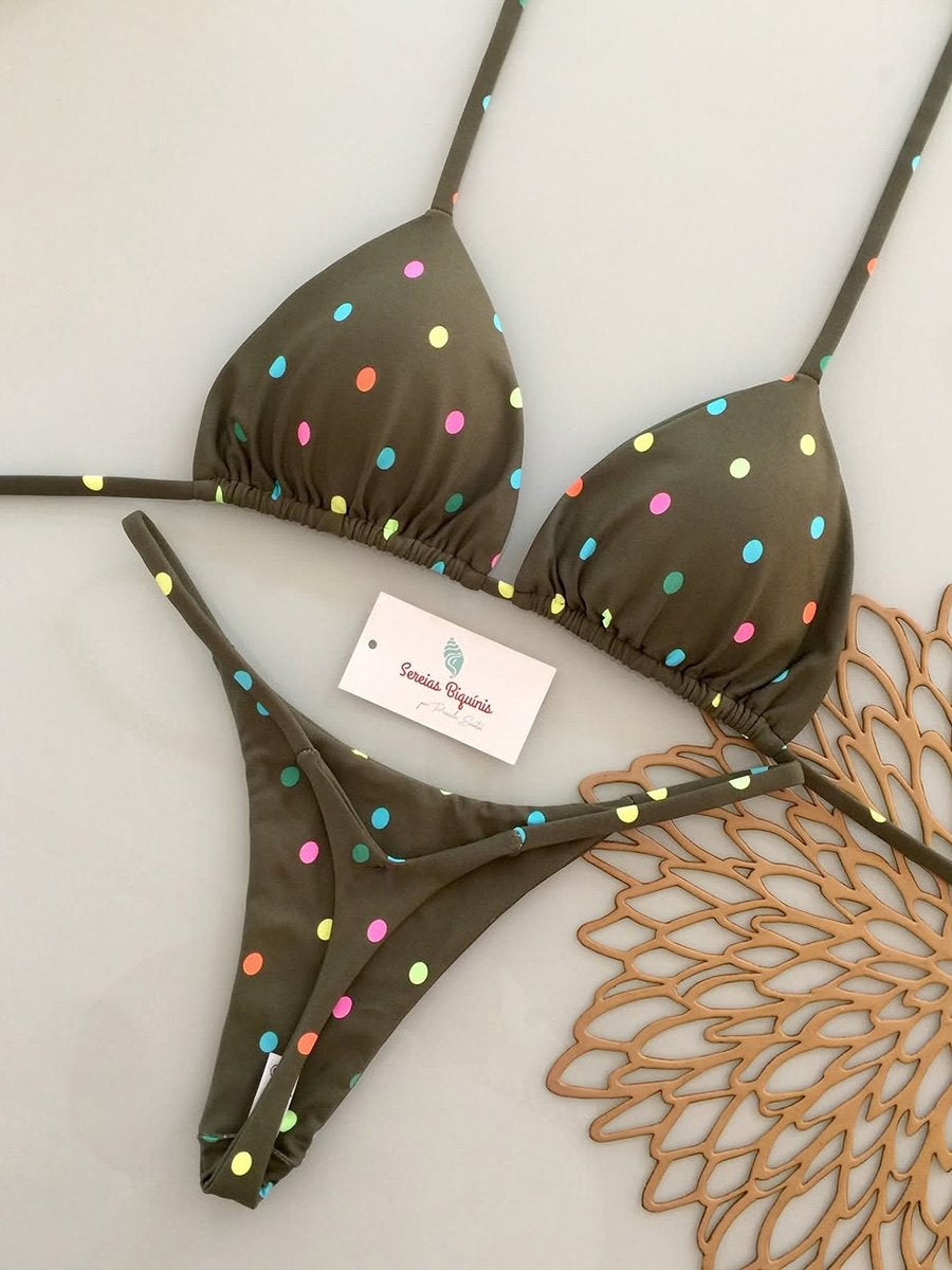 Micro Bikinis 2026 Women Swimsuit New Sexy Swimwear Halter Bikini Set Brazilian Biquini Female Print