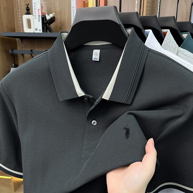 100 cotton fashionable T-shirt summer new mens short sleeve luxury custom designer brand Pony