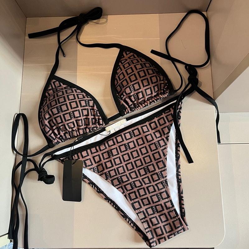Contrast Color Bathing Suits Womens Swimsuits Designer Sexy Bikini Two-Piecs Swimsuit Fashion