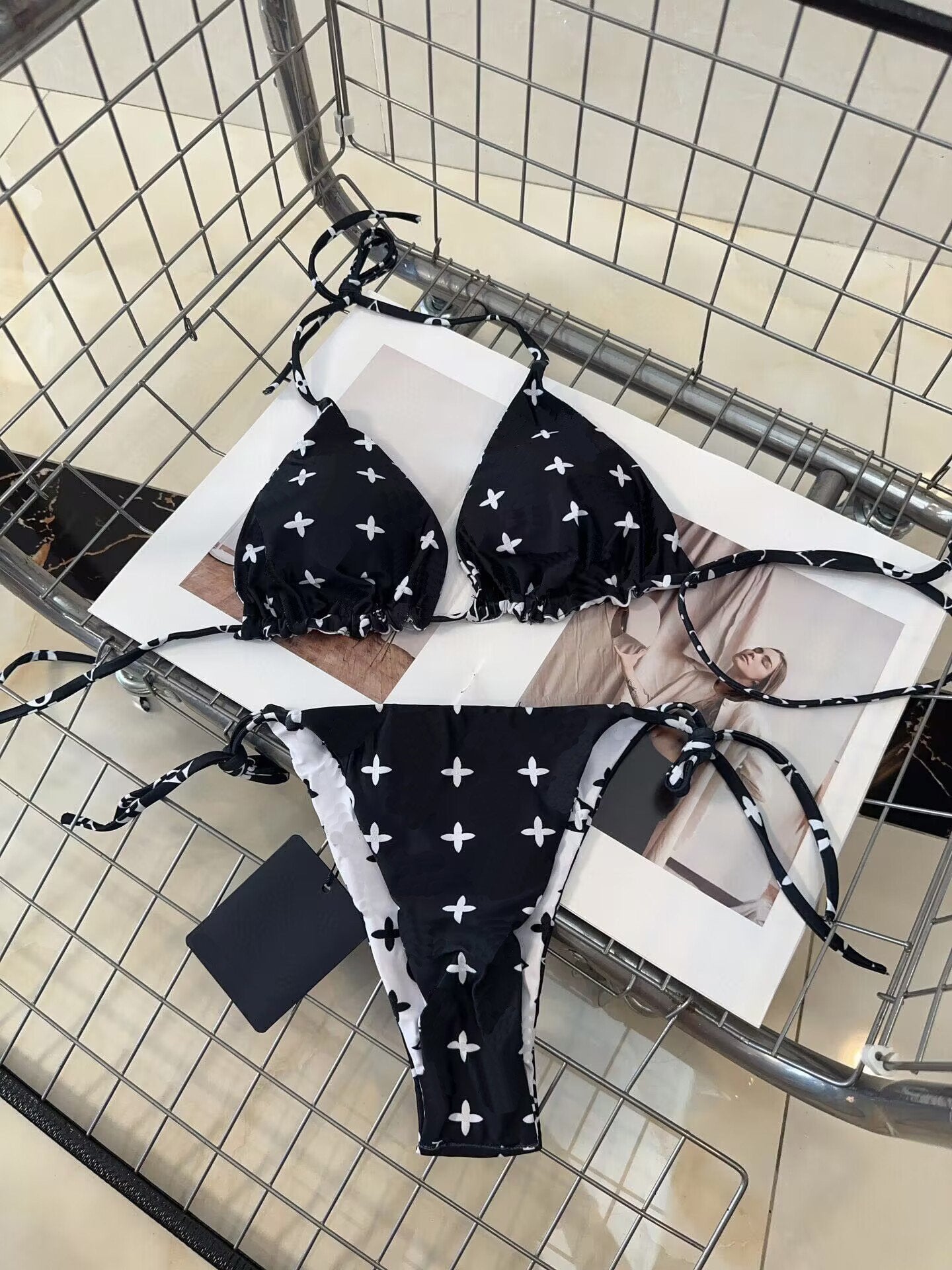 Contrast Color Bathing Suits Womens Swimsuits Designer Sexy Bikini Two-Piecs Swimsuit Fashion