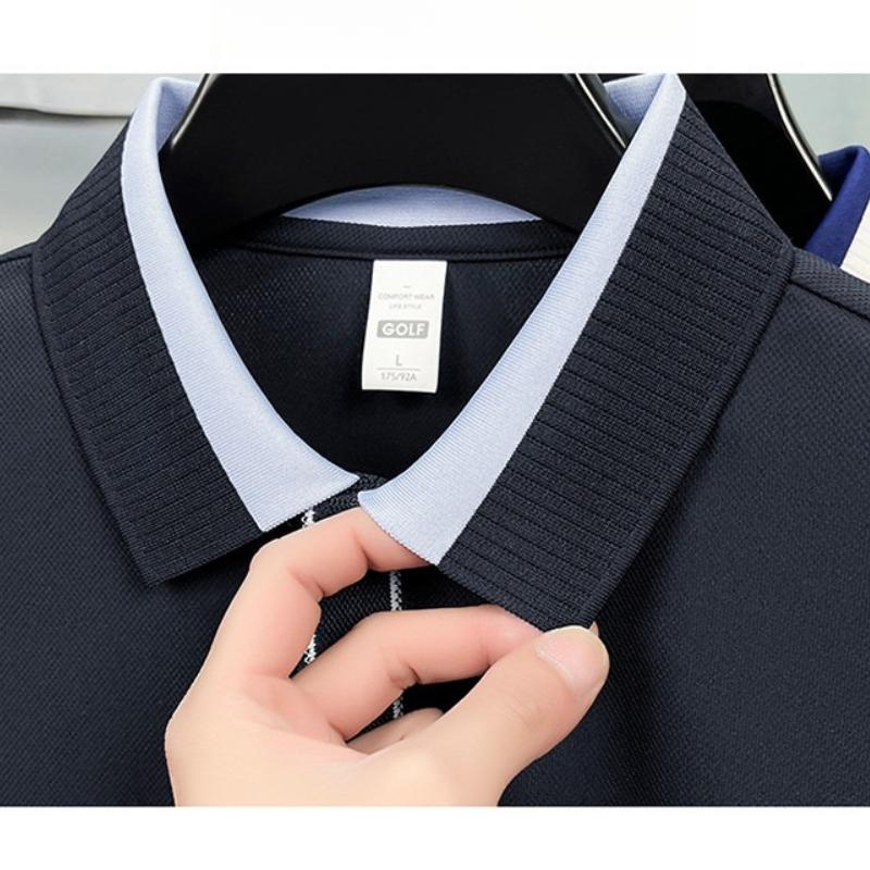 Mens Classic Polo Shirt 2026 New Summer Collection Soft Cotton Blend Fabric Lightweight Comfortable