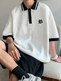 2026 Summer New Style Mens Polo Shirt - 3D Trendy Casual Letter-Printed Shirt - Fashionable