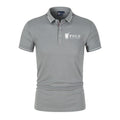 Mens premium summer polo shirt quick drying breathable casual business fashion sports short sleeved