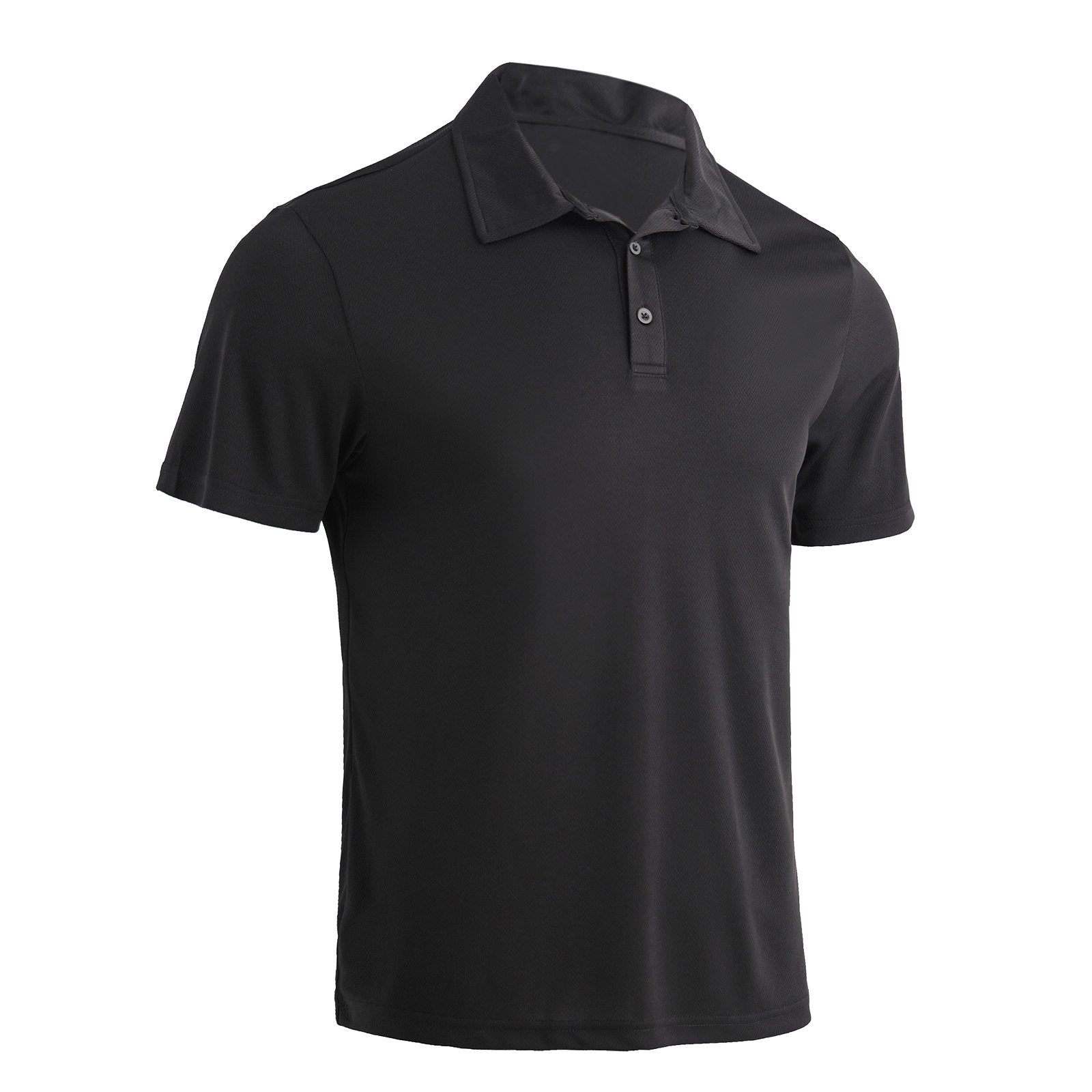 5-piece mens summer solid color short sleeved polo shirt breathable quick drying short sleeved top
