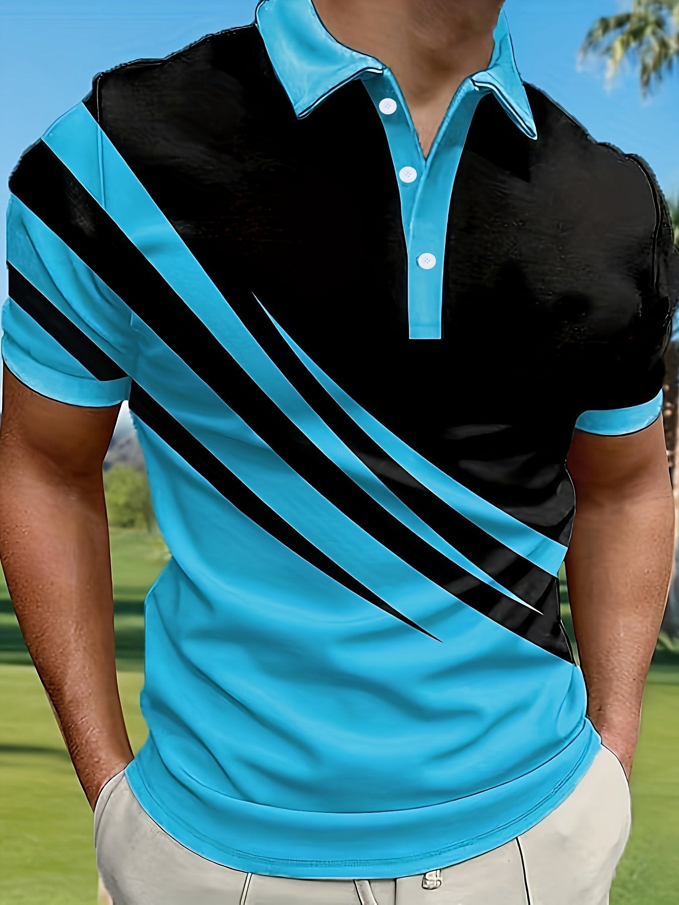 2026 Hit Series Mens Golf Fashion Casual Polo Shirt Casual Light Business Polo Shirt Short-sleeved