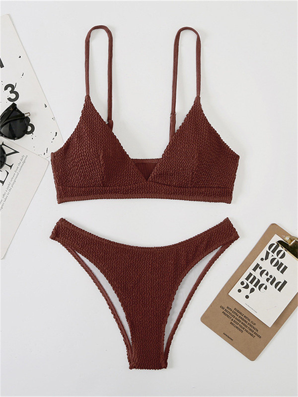 Sexy Extreme Micro Bikini Set 2026 Women White Black Wave V Neck Push Up Thong Swimsuit Beach