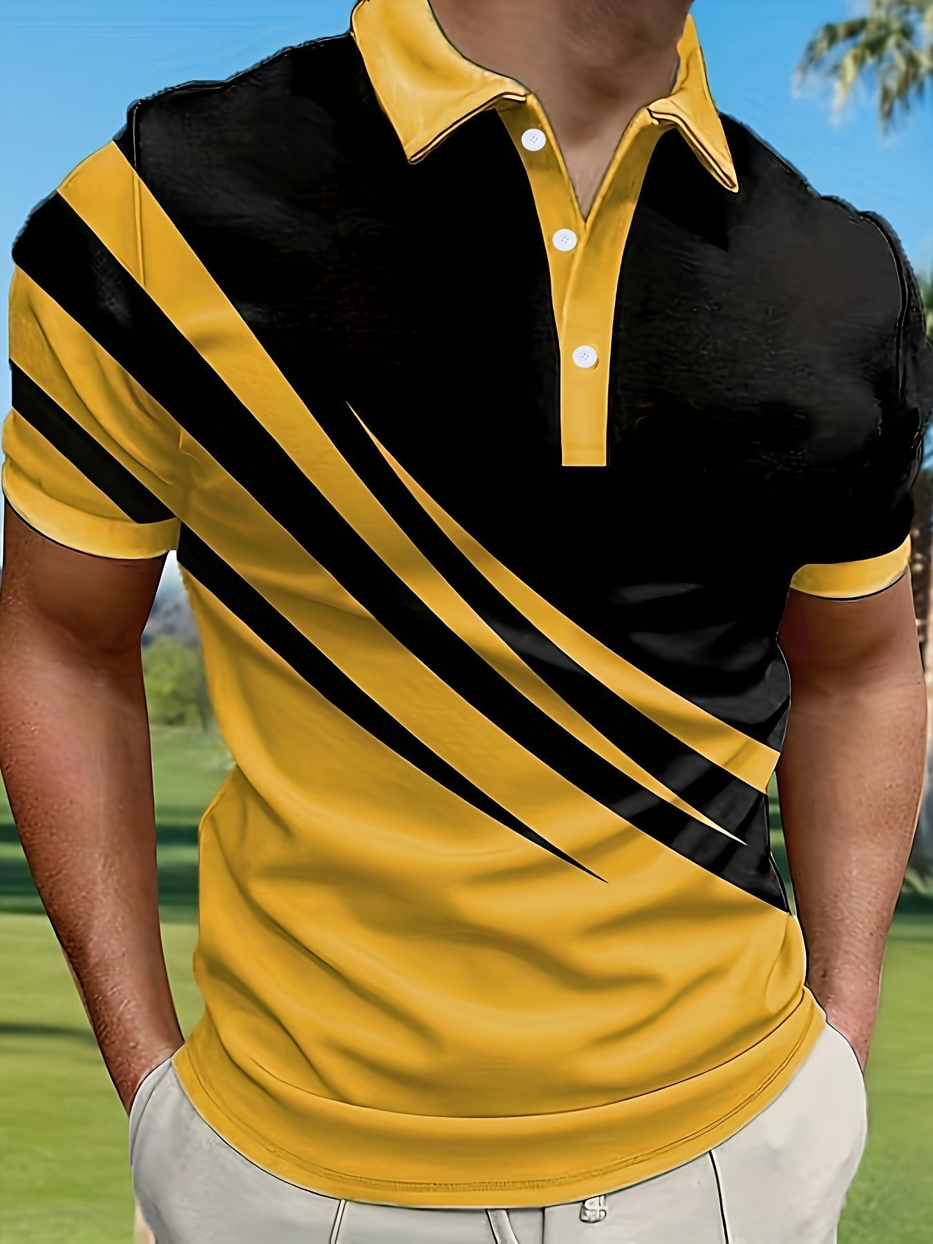 2026 Hit Series Mens Golf Fashion Casual Polo Shirt Casual Light Business Polo Shirt Short-sleeved