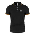 New mens high-quality short sleeved polo shirt summer fashion casual comfortable cool breathable