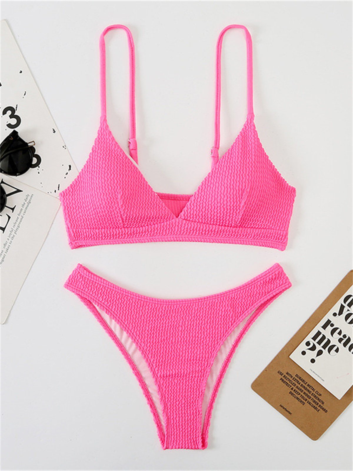 Sexy Extreme Micro Bikini Set 2026 Women White Black Wave V Neck Push Up Thong Swimsuit Beach