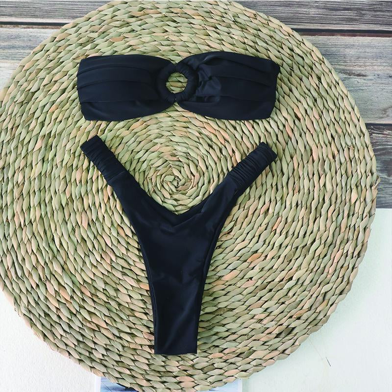 Micro Bikini Push Up Women Swimsuits 2026 Sexy Female Swimwear Brazilian Bikini Set Thong Biquini