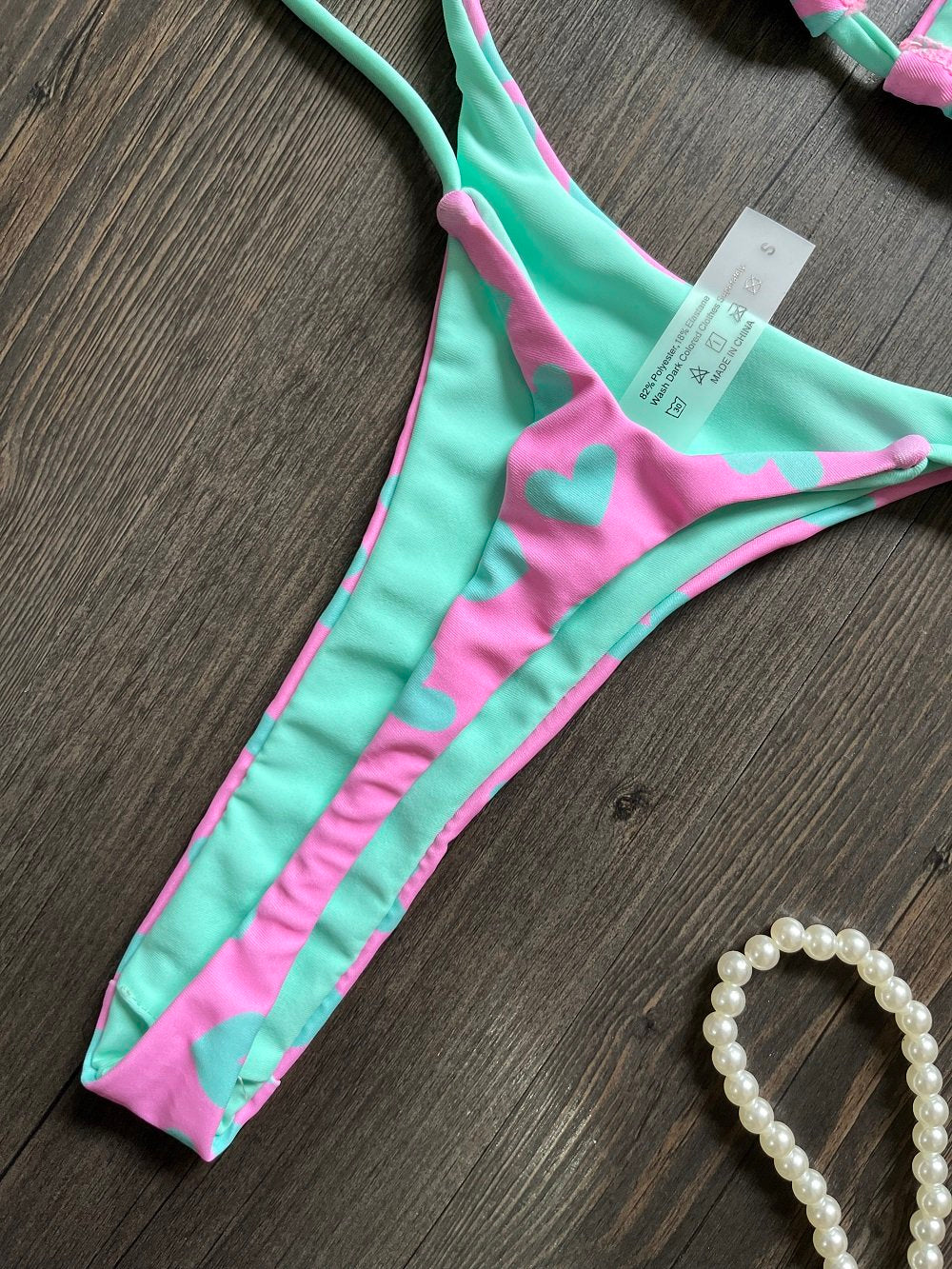 RUOTONGSEPT Cute Print Thong Women Swimsuit Push Up Sexy 2026 Bikini Set 2-piece Swimwear Female