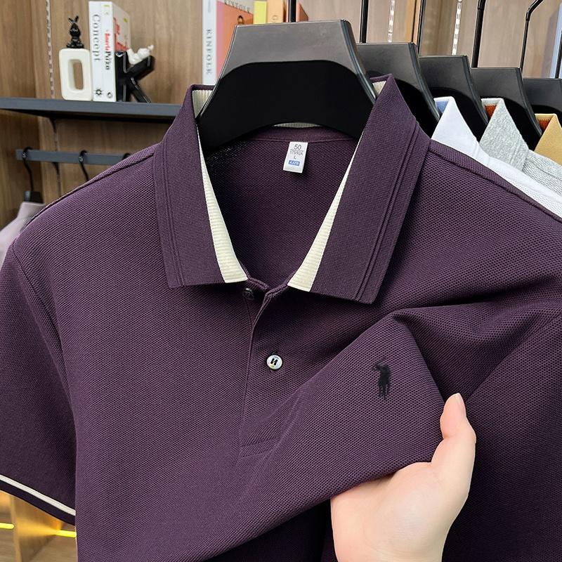 100 cotton fashionable T-shirt summer new mens short sleeve luxury custom designer brand Pony