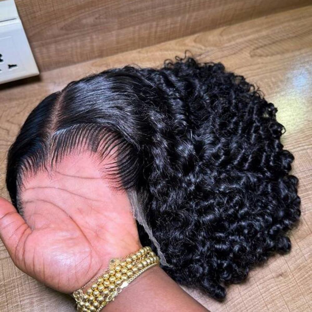Loose Deep Wear And Go Glueless 5x5 13x6 HD Transparent Lace Front Wigs Pre Plucked Brazilian Human