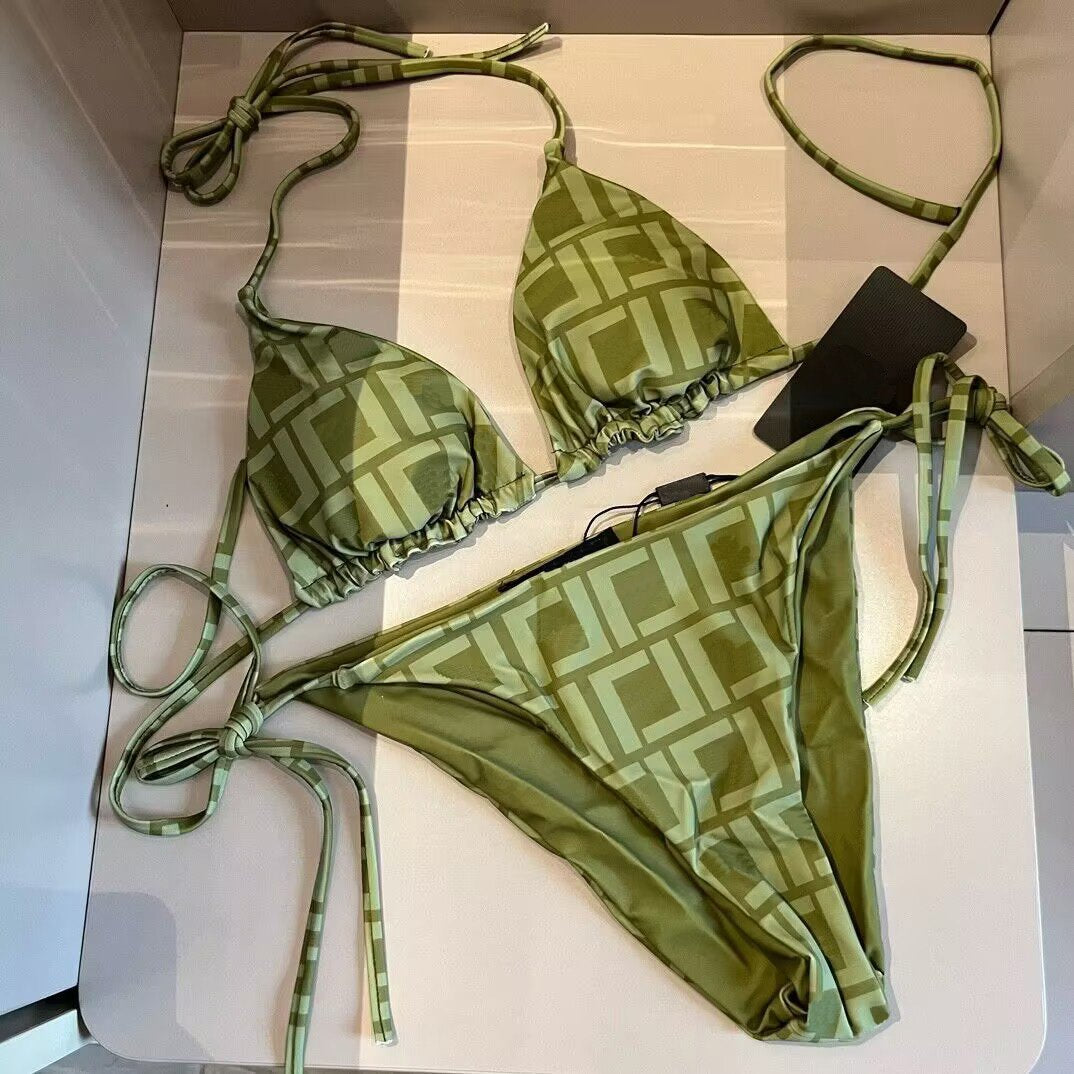 Contrast Color Bathing Suits Womens Swimsuits Designer Sexy Bikini Two-Piecs Swimsuit Fashion
