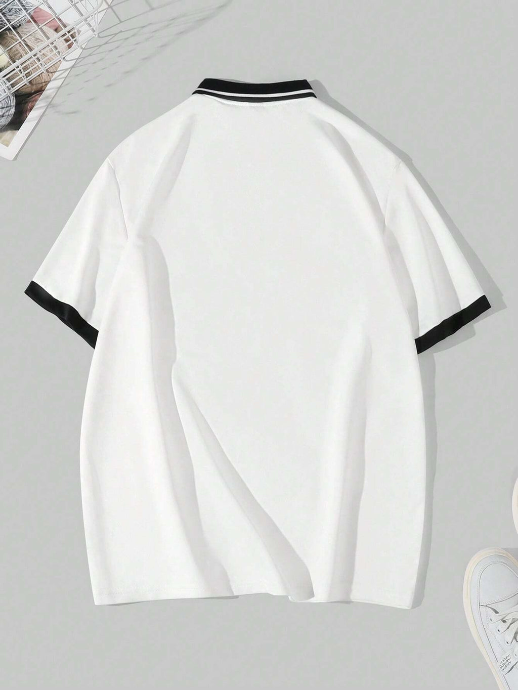 2026 Summer New Style Mens Polo Shirt - 3D Trendy Casual Letter-Printed Shirt - Fashionable