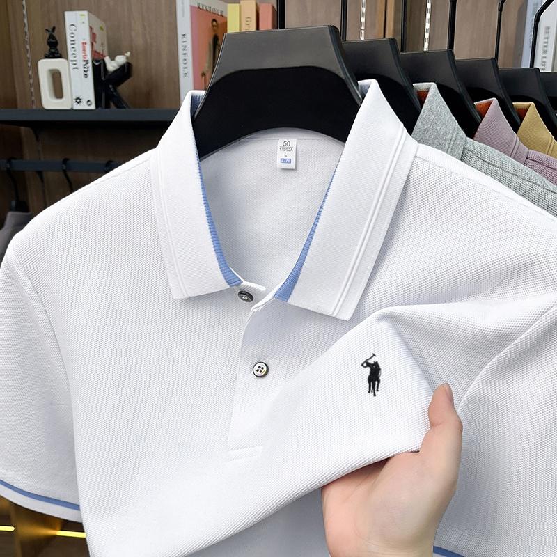 100 cotton fashionable T-shirt summer new mens short sleeve luxury custom designer brand Pony