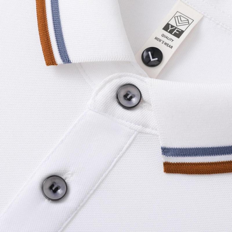 New mens high-quality short sleeved polo shirt summer fashion casual comfortable cool breathable
