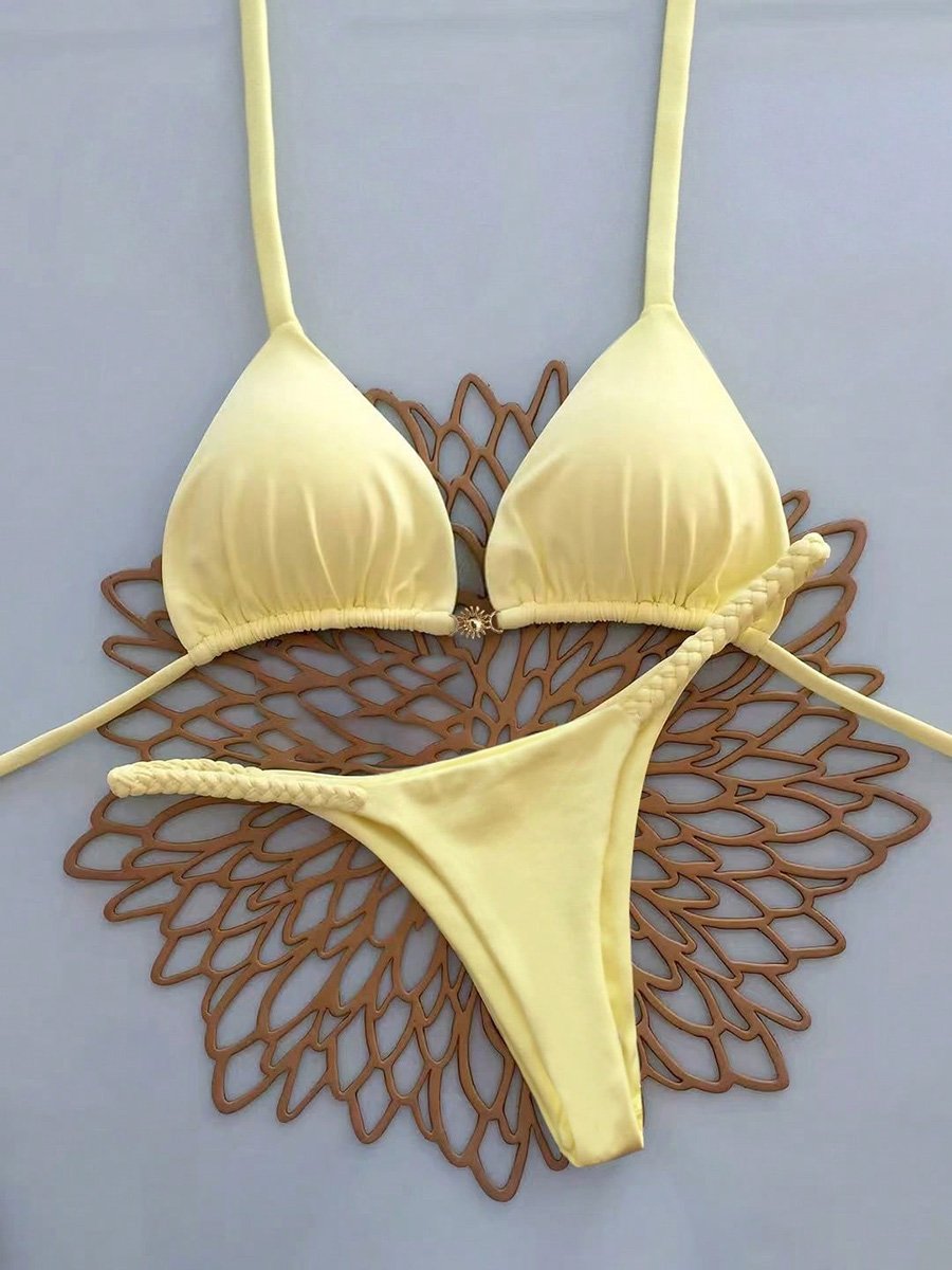 Trend Bikinis 2026 Swimsuit Women Swimwer Sexy Push Up Bikini Set Brazilian Biquini INS Bathing Suit
