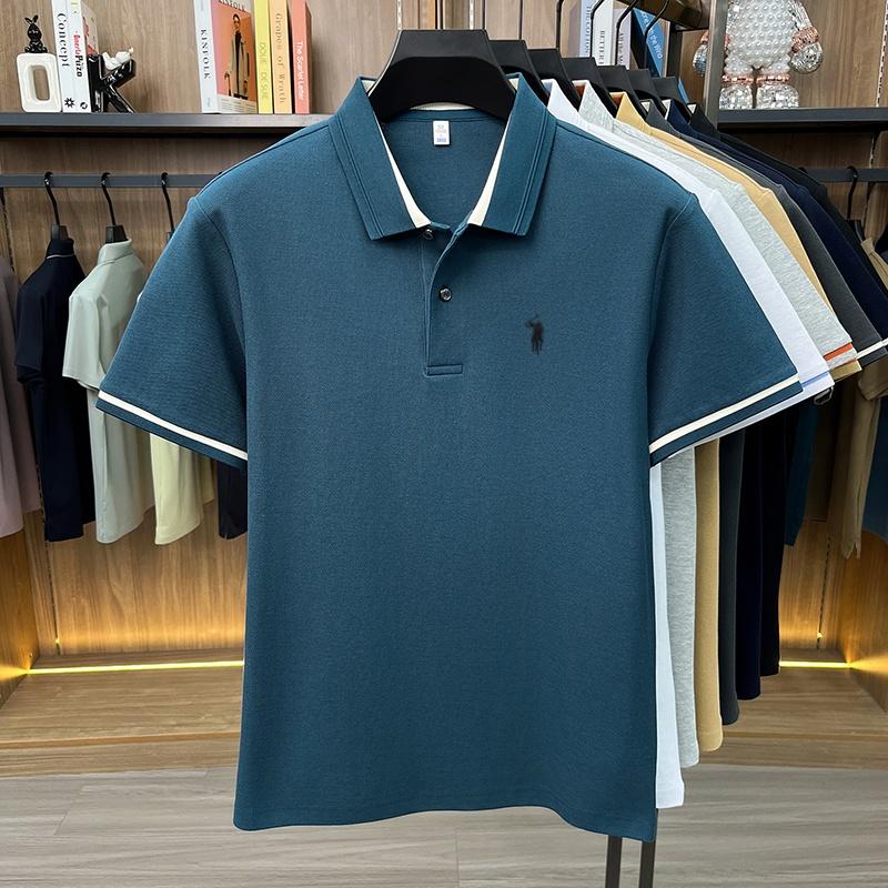 100 cotton fashionable T-shirt summer new mens short sleeve luxury custom designer brand Pony