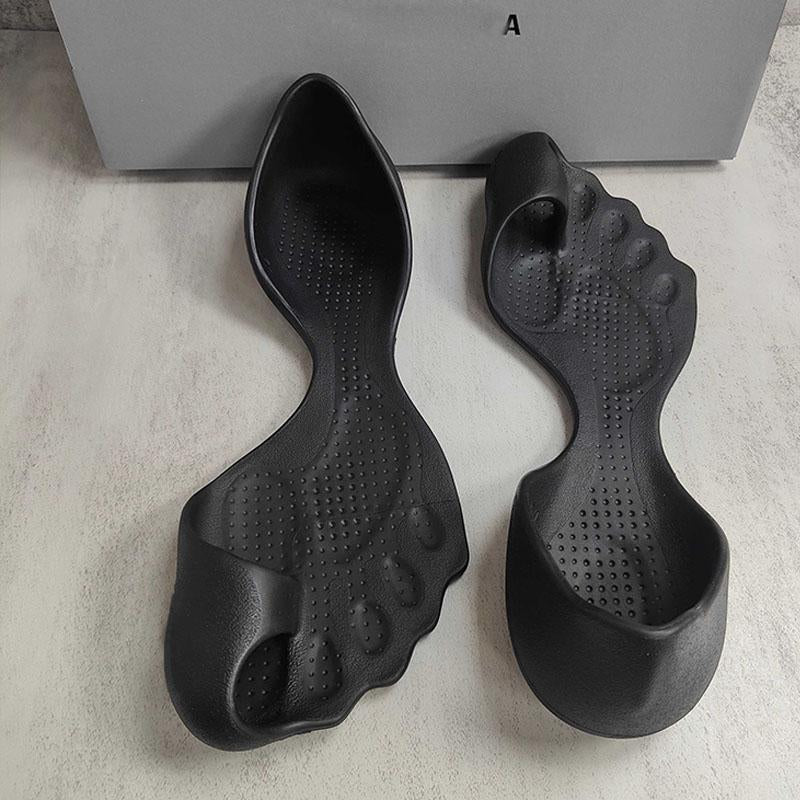 men women beach Minimalist zero thin soled sandals slippers grotesque Flat Heel nude barefoot shoes