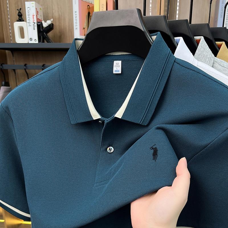 100 cotton fashionable T-shirt summer new mens short sleeve luxury custom designer brand Pony