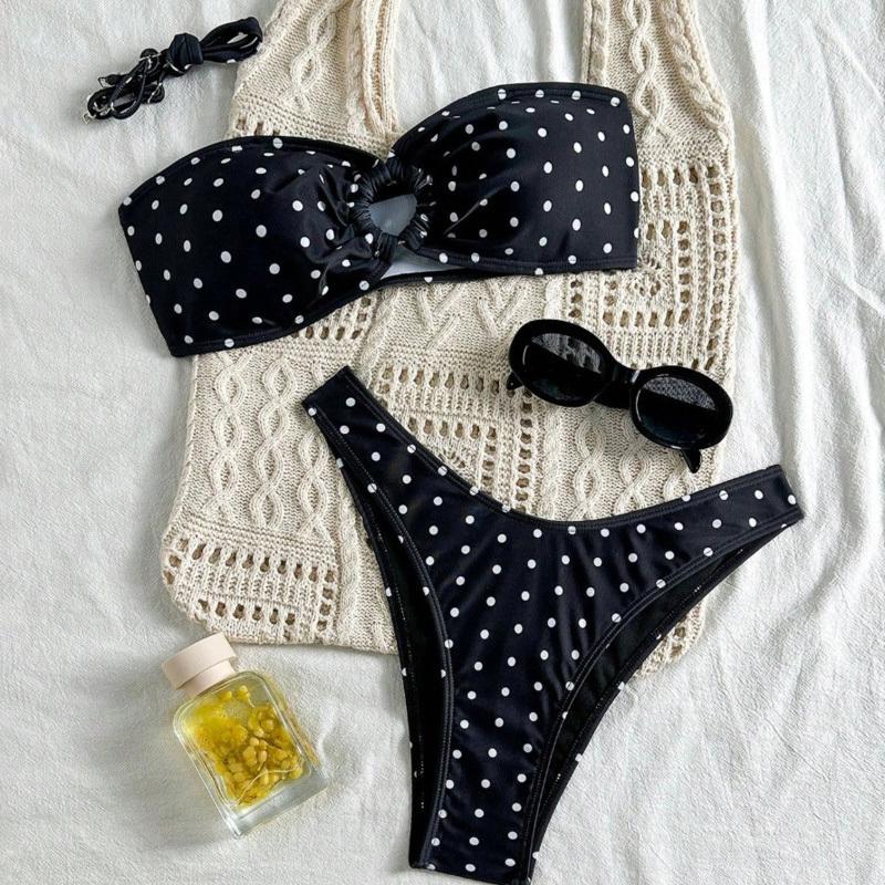 New Sexy Dot Bikinis 2026 Women's Swimwear Female Swimsuit For Swim Wear Bathing Suit Brazilian